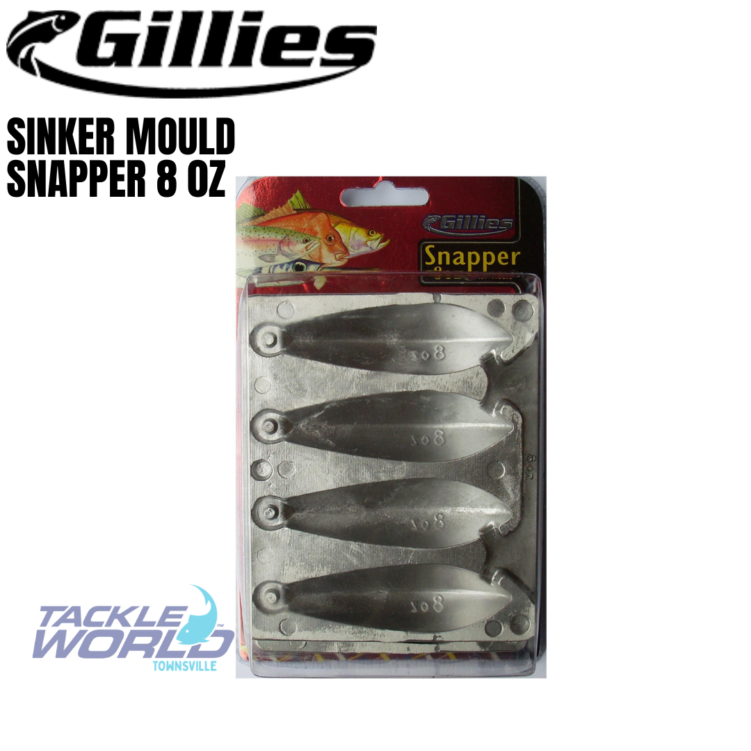 Gillies Sinker Mould Snapper 8oz