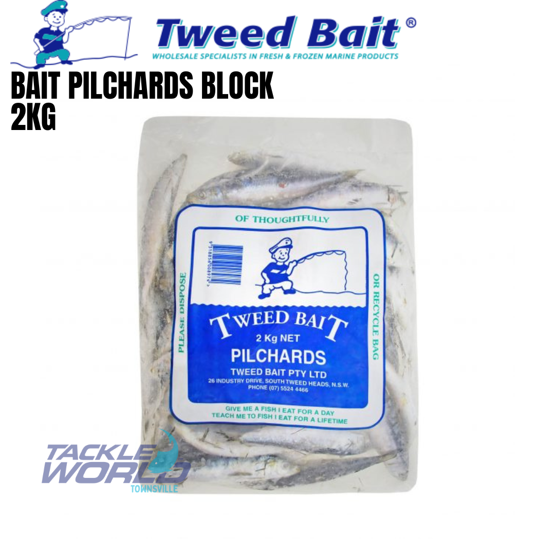Bait Pilchards Block 2kg - Tweed