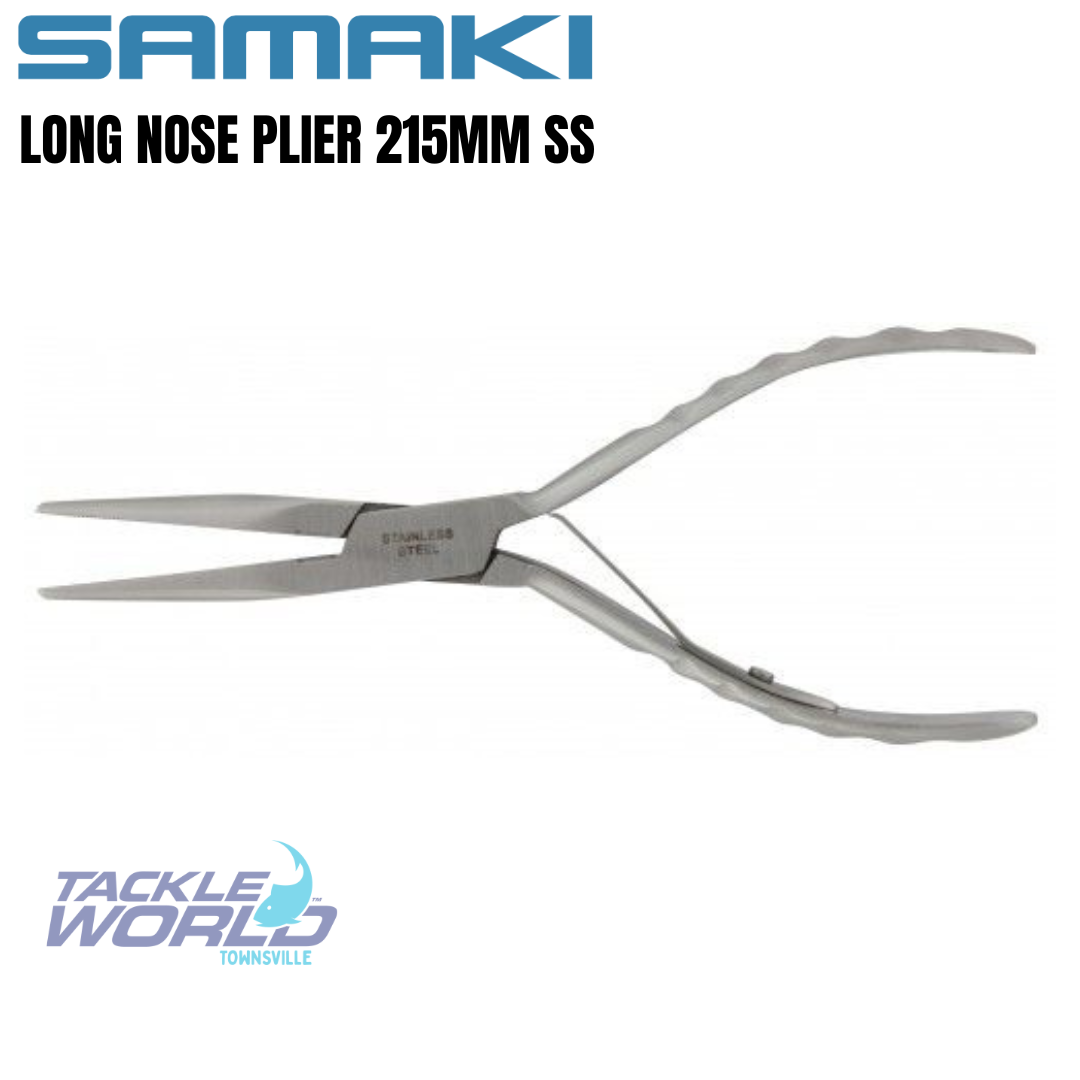 Samaki Long Nose Plier 215mm Stainless