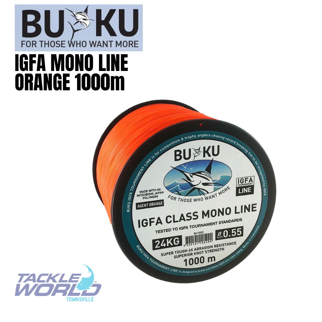 Buku IGFA Mono Orange 1000m