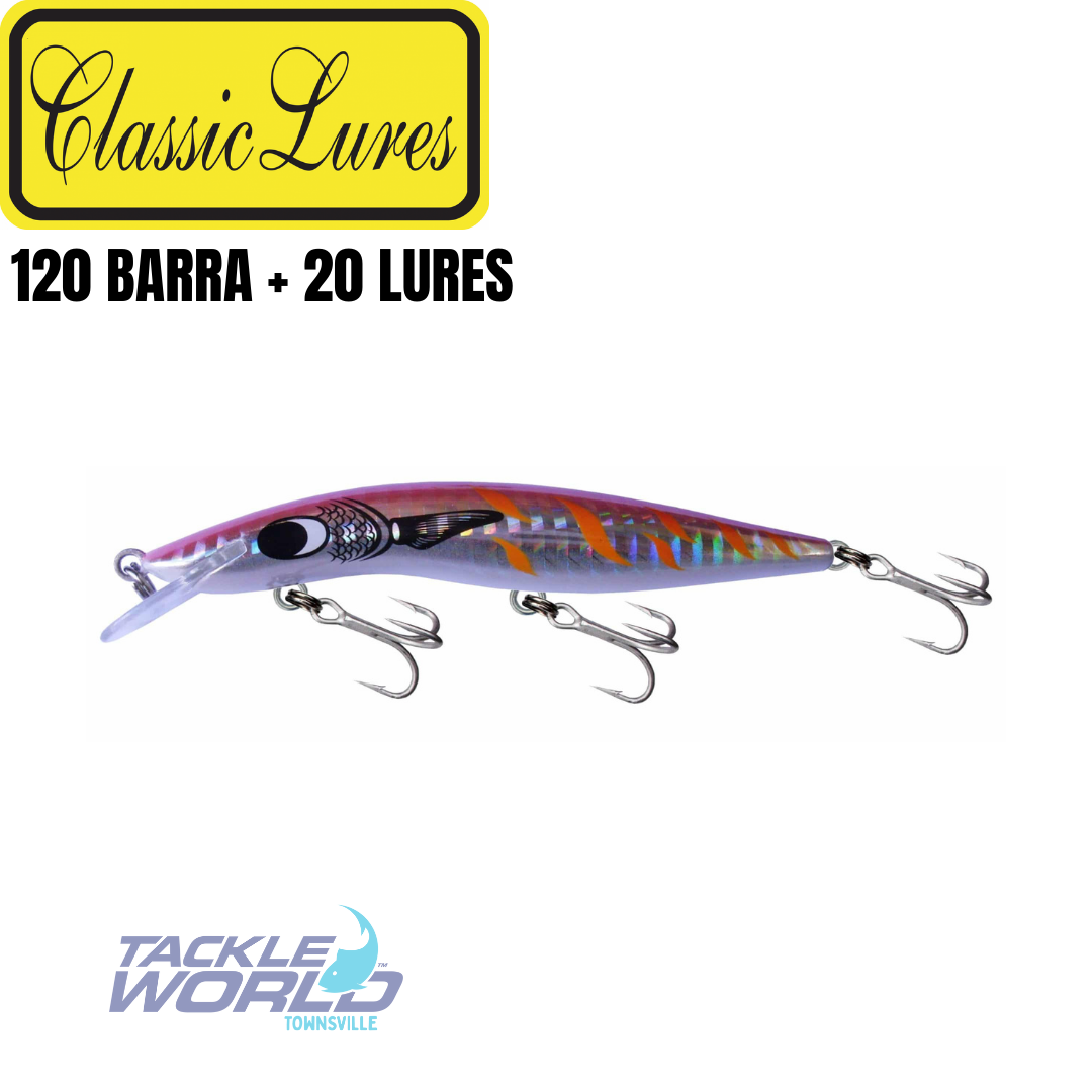 Classic 120 Barra 20 Blue - Lures