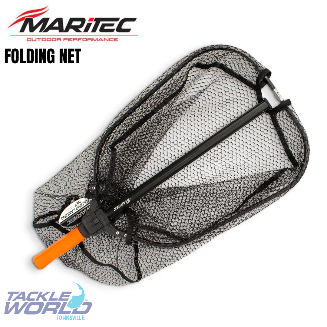 Maritec Rubber Retractable Landing Net 145cm - Fergo's Tackle World