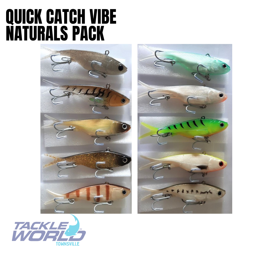 Quick Catch Vibe 10 Pack - Naturals - Quickcatch