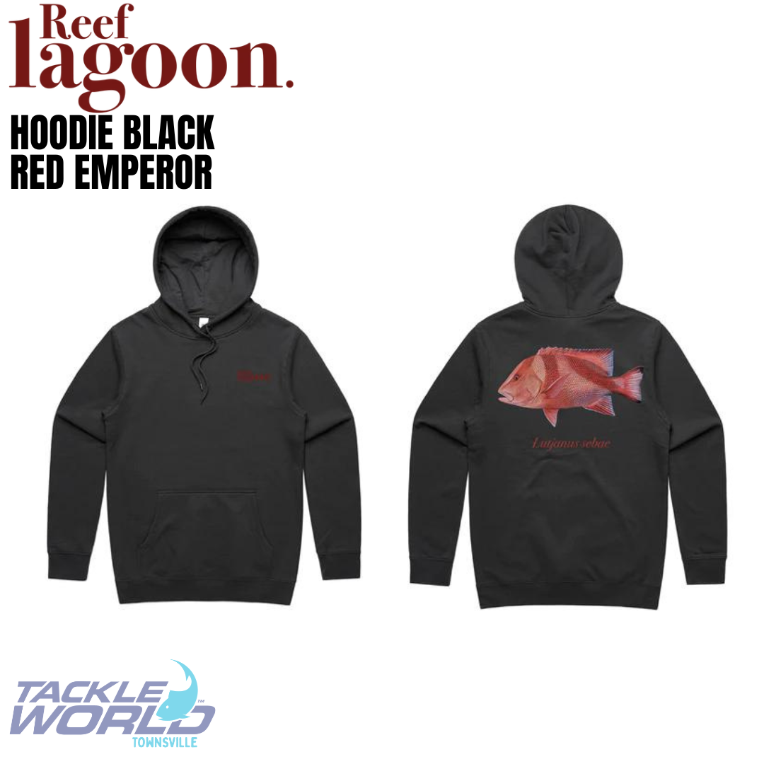 Reef Lagoon Hoodie Red Emperor Coal