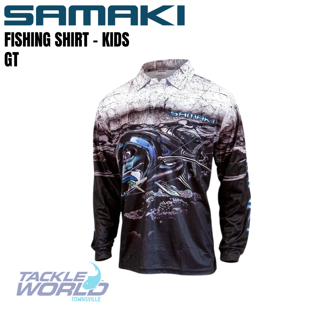 Samaki Fishing Shirt GT Kids