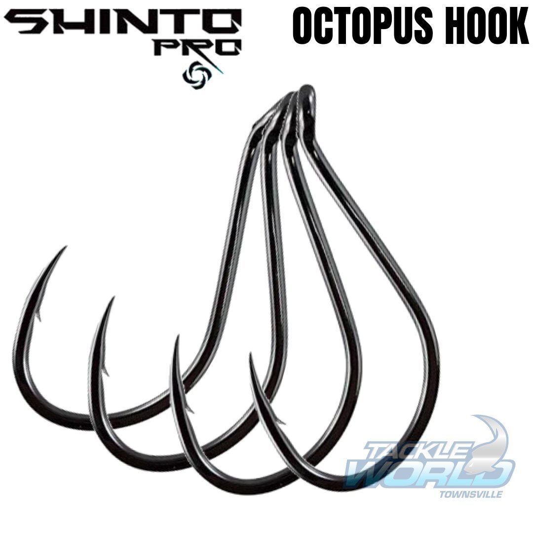 Octopus Beak Hook - Prepacked - 12# ~ 1#