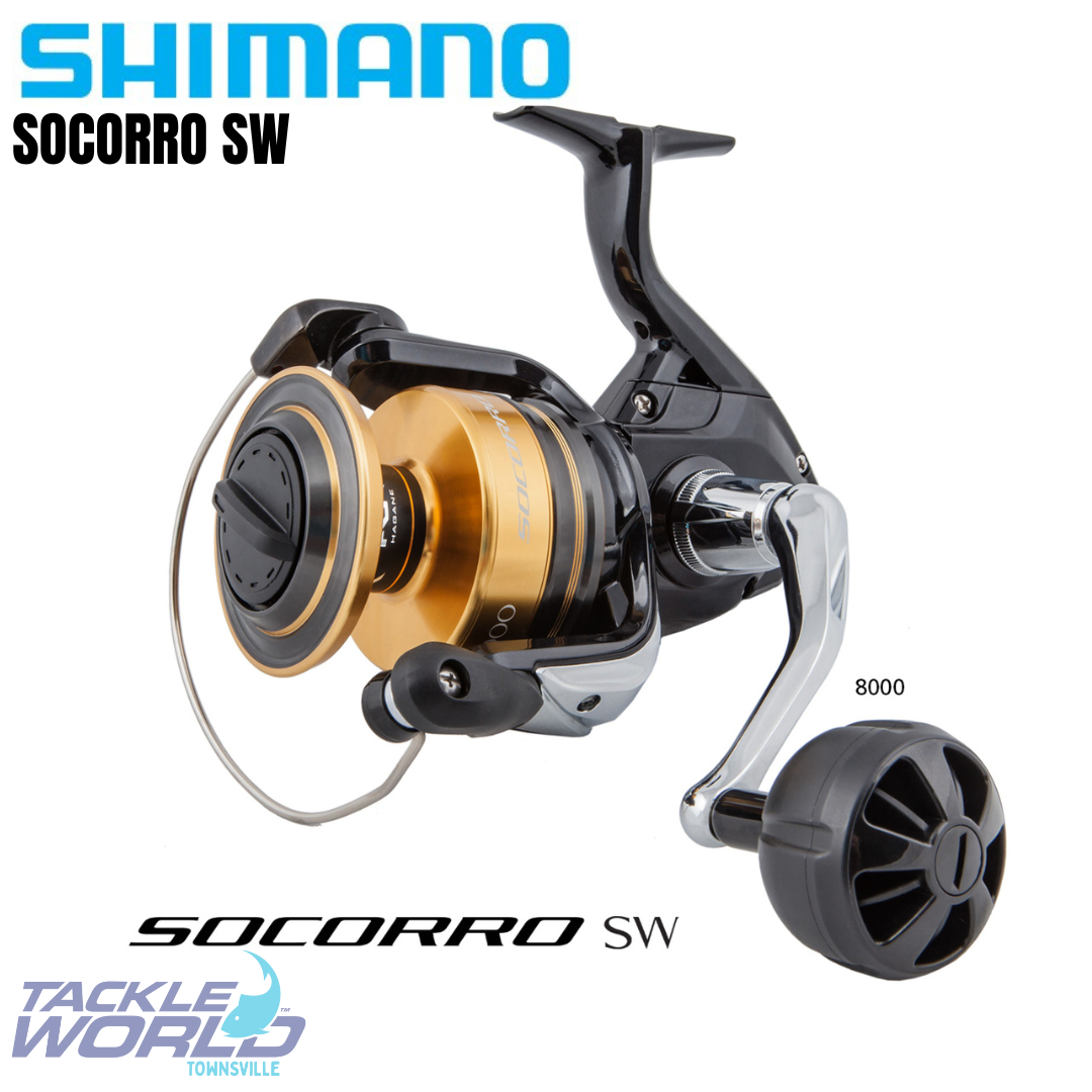 Shimano Socorro SW SOC8000SW Spinning Reel