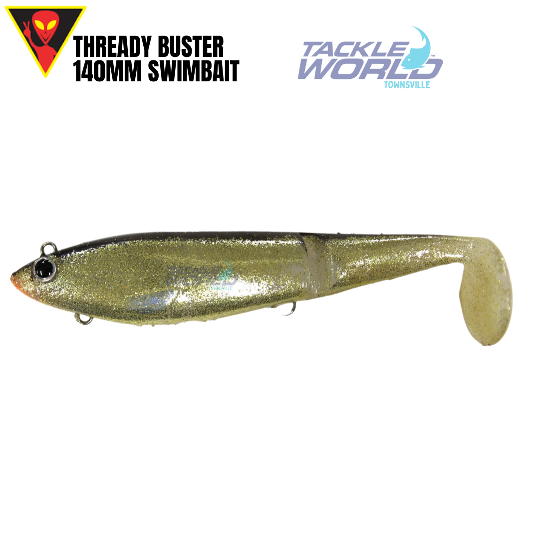 Thready Buster Swimbait 140mm Soft Plastic