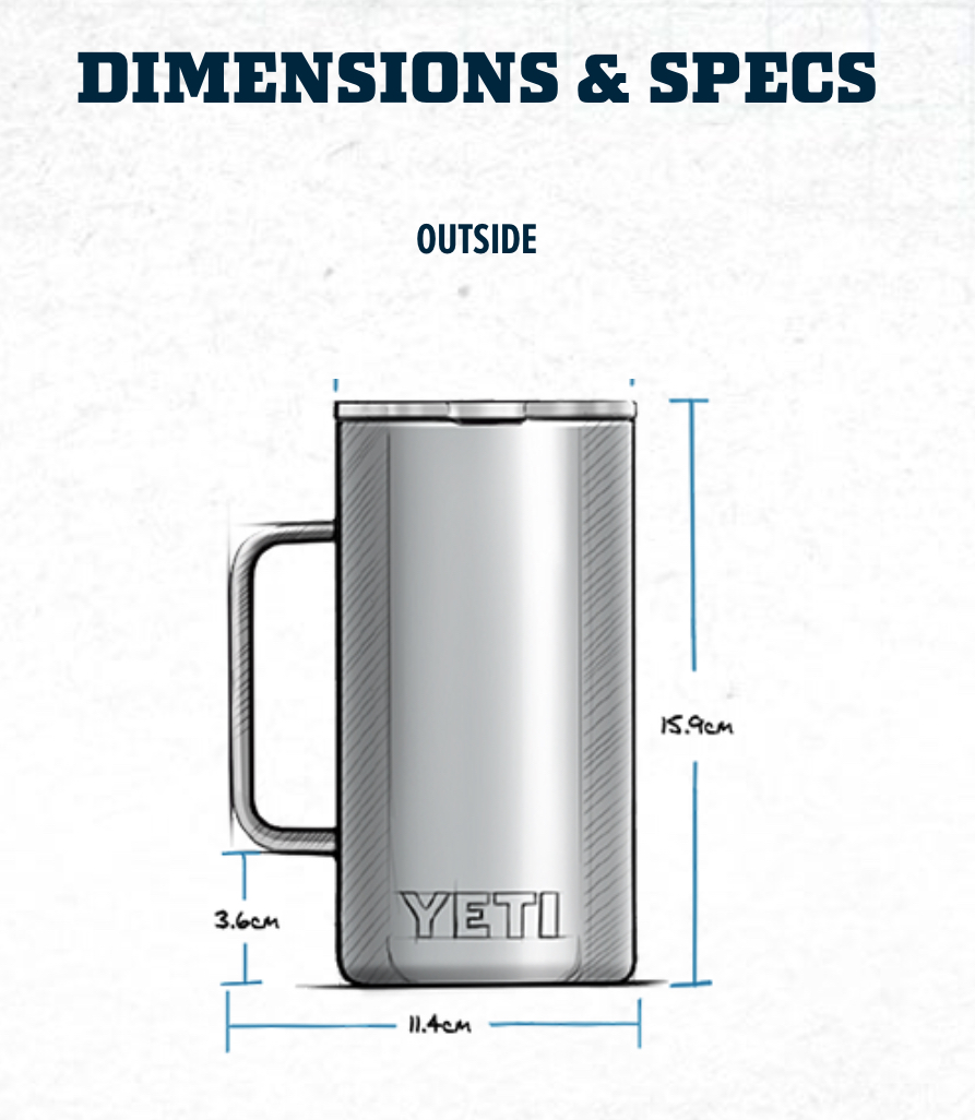 Yeti 24oz Mug (710ml) Navy