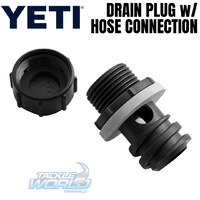 Yeti Tundra Drain Plug with Hose Connection