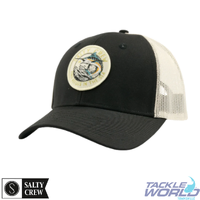 Cap Salty Crew Bow Line Retro Trucker Black/Bone
