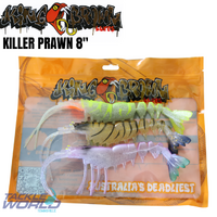 King Brown Killer Prawn 8" Disco Bazz/Tiger/Phantom