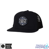 Cap Salty Crew Split Fill Trucker Black