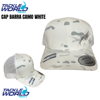 Cap Barra Retro Trucker Camo White