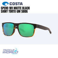 Costa Spero 181 Matte Black Shiny Torto GM 580G