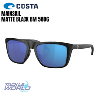 Costa Mainsail Matte Black Blue Mirror 580G