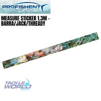 Measure Sticker 1.3m TW - Barra/Jack/Thready