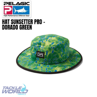 Pelagic Hat Sunsetter Pro - Dorado Green