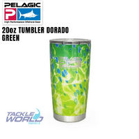 Pelagic 20oz Tumbler Dorado Green