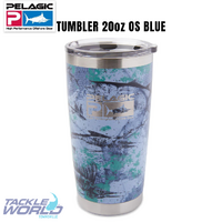 Pelagic 20oz Tumbler Open Seas Blue