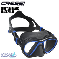 Cressi Mask Quantum Black/Blue