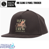 Cap Salty Crew Ink Sling 5 Panel Trucker FB