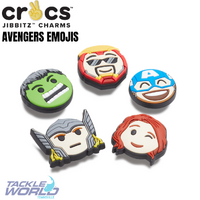 Crocs JIBBITZ Avengers Emojis 5 Pack
