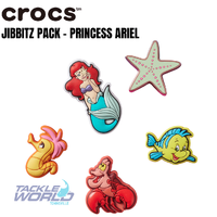Crocs JIBBITZ Princess Ariel 5 Pack