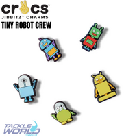 Crocs JIBBITZ Tiny Robot Crew 5 Pack