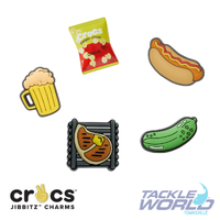 Crocs JIBBITZ BBQ and Beer 5 Pack