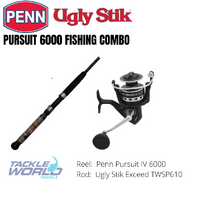 Combo Penn Pursuit IV6000/Ugly Stik TWSP610