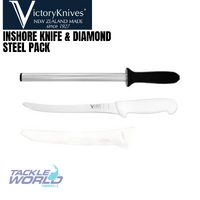 Victory Inshore Knife & Diamond Steel Pack