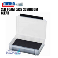 Meiho Slit Foam Case 3020NDDM Clear