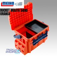 Meiho Bucket Mouth BM-5000 Orange