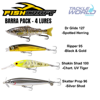 Fishcraft Barra Pack 4 Lures