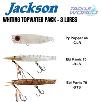 Jackson Whiting Topwater Pack 3 Lures