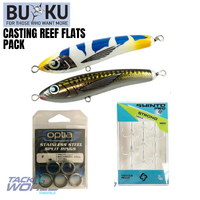 Buku Casting Reef Flats Pack 2 Lures
