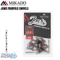 Mikado Jaws Fourfold Swivels XL 35kg