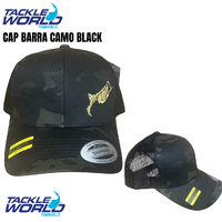 Cap Barra Retro Trucker Camo Black