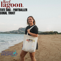 Reef Lagoon Tote Bag Footballer Coral Trout