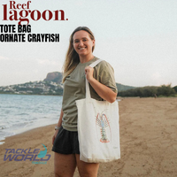 Reef Lagoon Tote Bag Ornate Crayfish