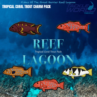 Reef Lagoon Tropical Coral Trout Charm Pack