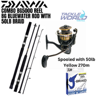 Combo Daiwa Spin BG5000 with Braid