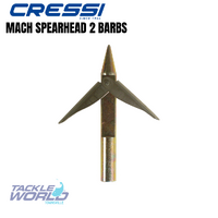 Cressi Mach Spearhead 2 Barbs