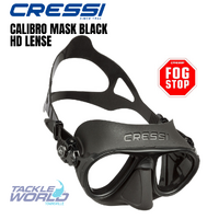 Cressi Mask Calibro Blk/Blk Lense HD