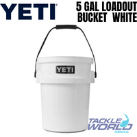 Yeti 5 Gallon LoadOut Bucket (18.9L) White