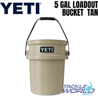 Yeti 5 Gallon LoadOut Bucket (18.9L) Tan