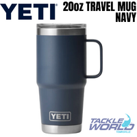 Yeti 20oz Travel Mug (591ml) Navy with Stronghold Lid