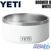 Yeti Boomer 8 Dog Bowl White