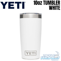 Yeti 10oz Tumbler (295ml) White with Magslider Lid